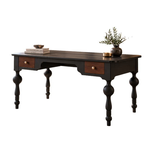 Executive Desk / Oak Office Desk — H20-AG617