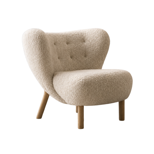 Upholstered Lounge Chair
