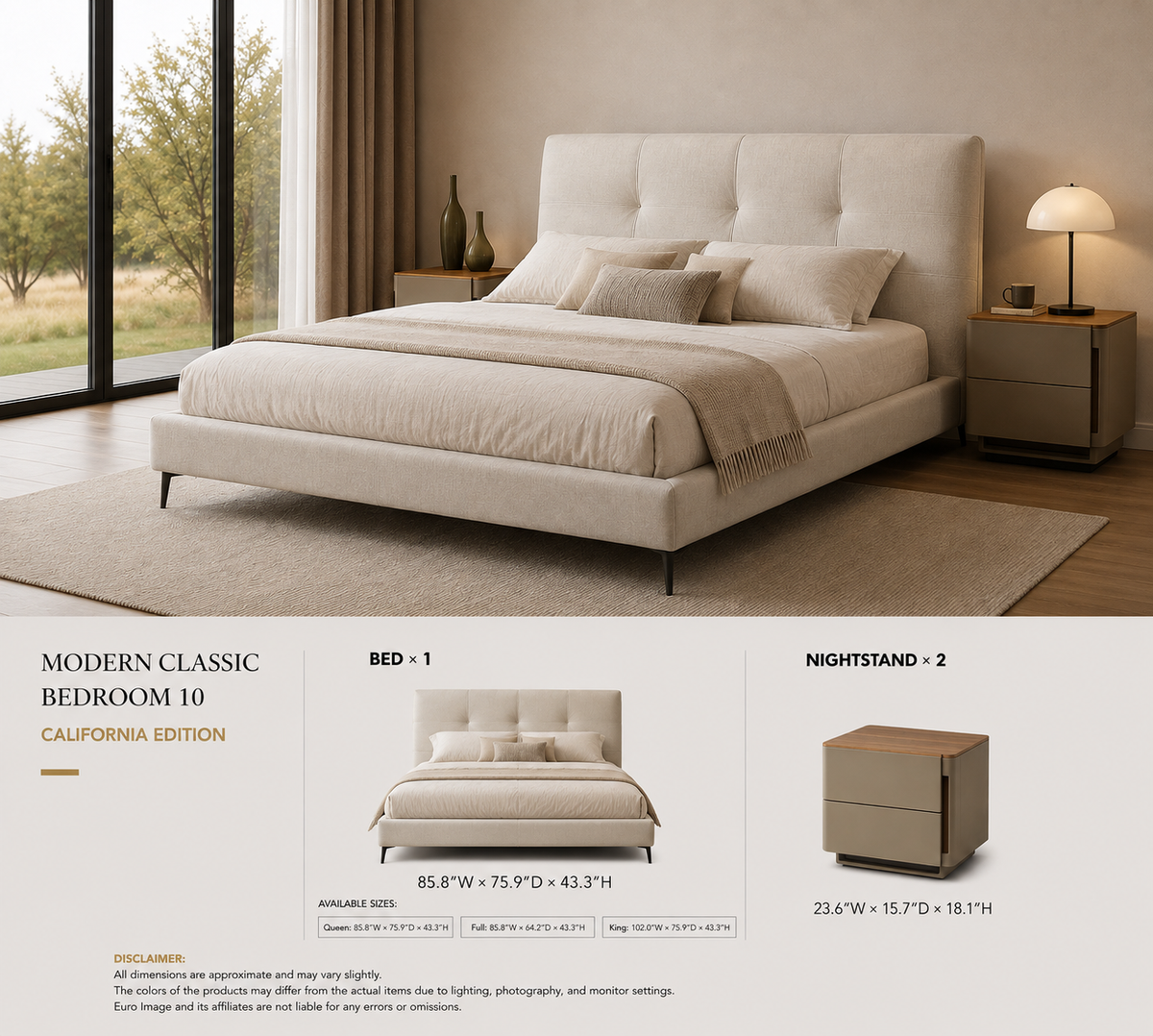 MODERN CLASSIC BED ROOM 01