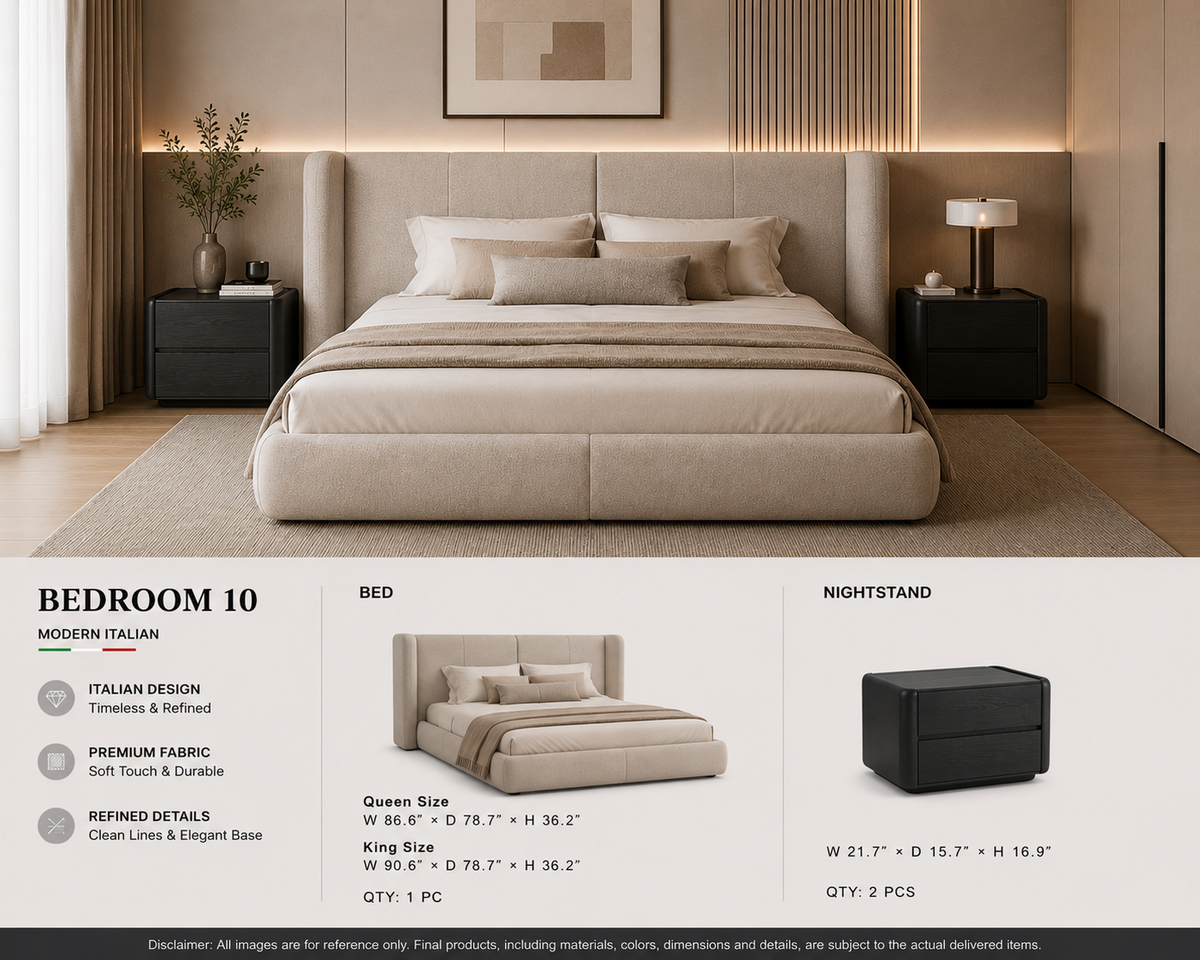 MODERN ITALIAN BED ROOM 1
