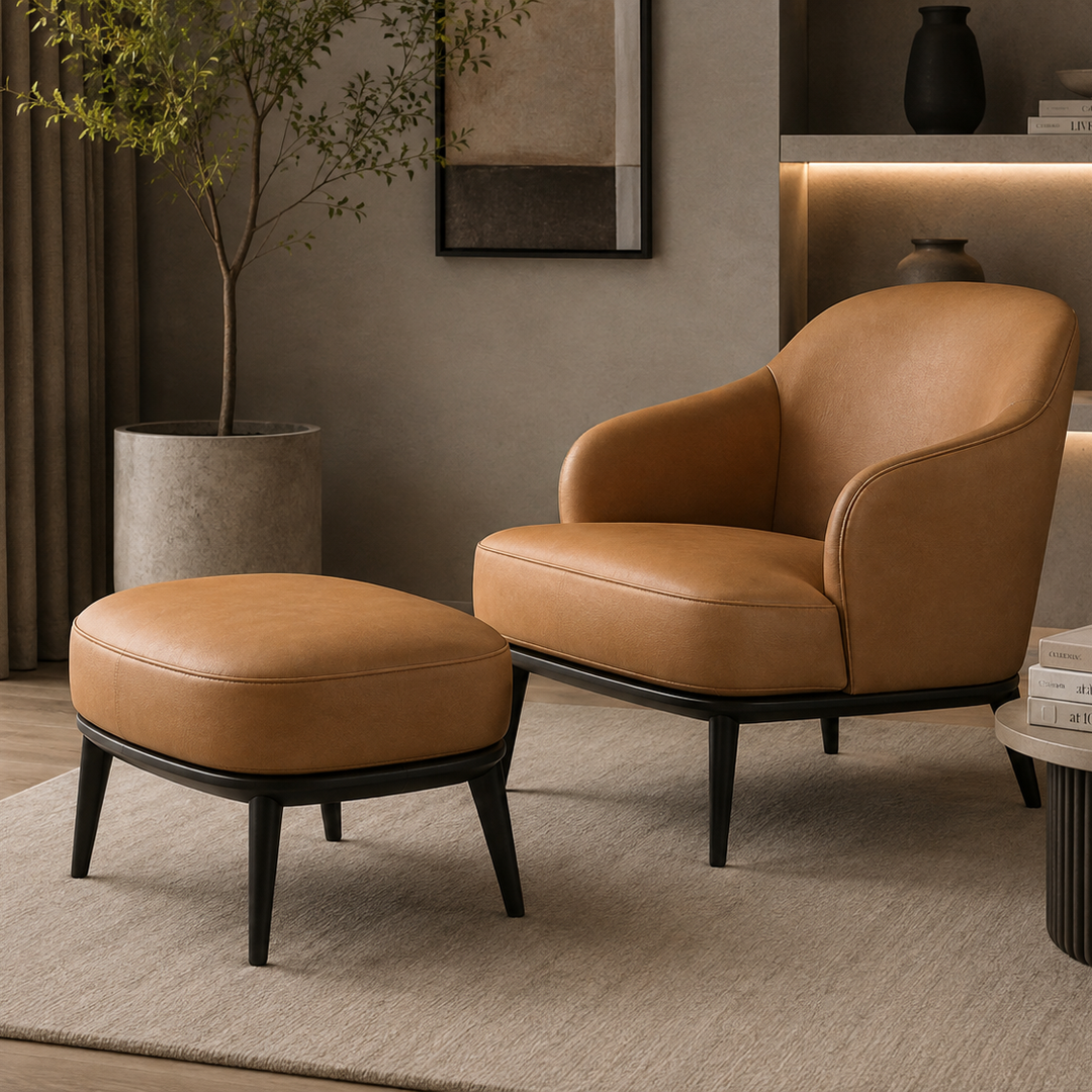 Upholstered Lounge Chair