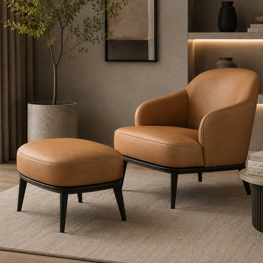 Upholstered Lounge Chair