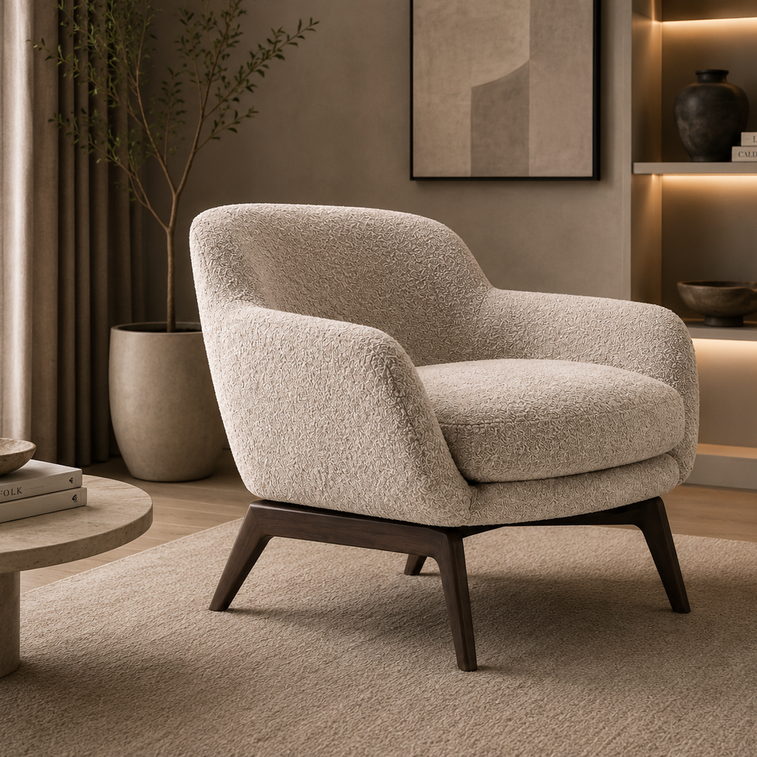 Upholstered Lounge Chair