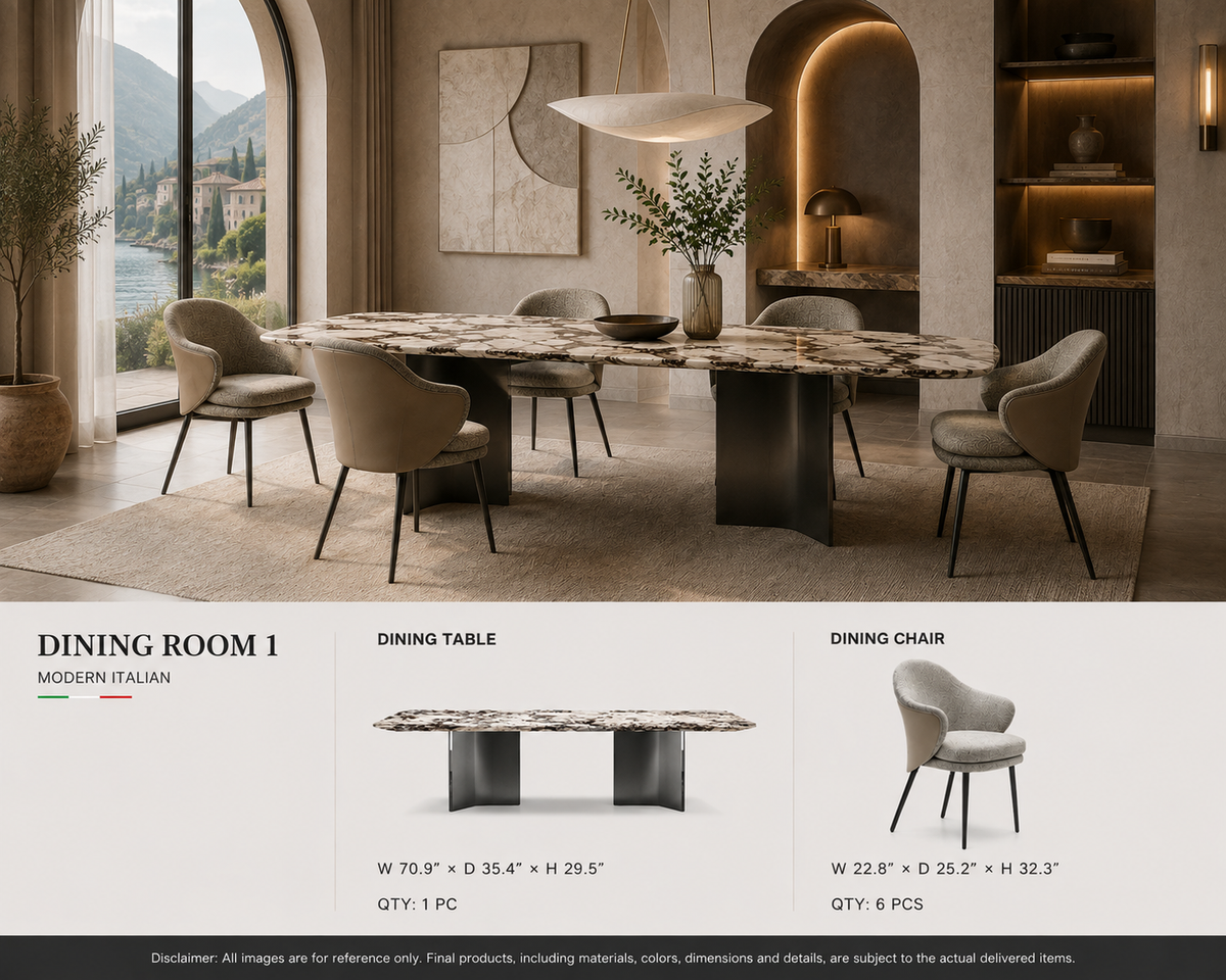 MODERN ITALIAN DINING ROOM