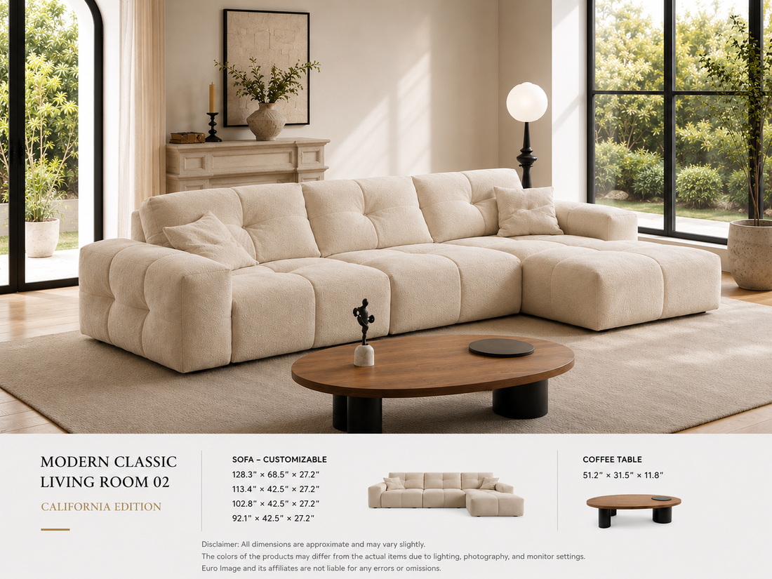 MODERN CLASSIC LIVING ROOM