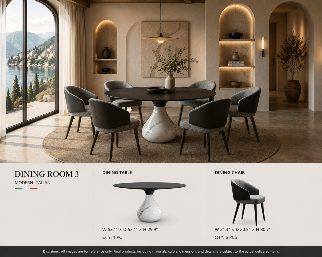 MODERN ITALIAN DINING ROOM