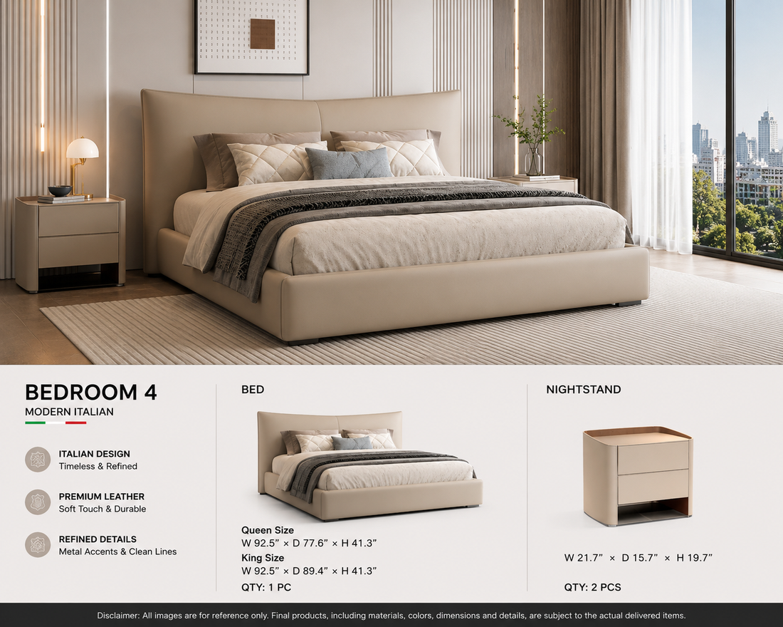 MODERN ITALIAN BED ROOM 1