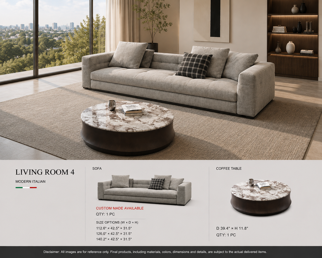 MODERN ITALIAN LIVING ROOM