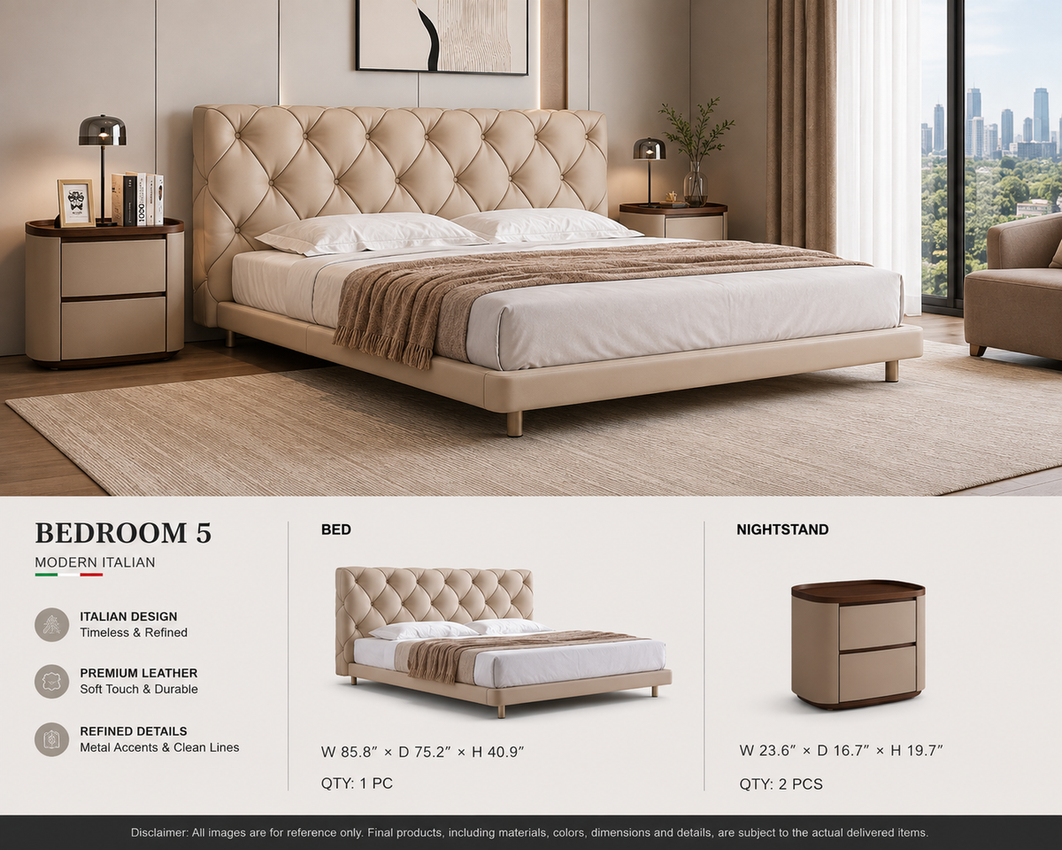MODERN ITALIAN BED ROOM 1