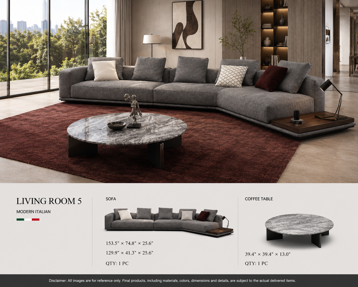 MODERN ITALIAN LIVING ROOM