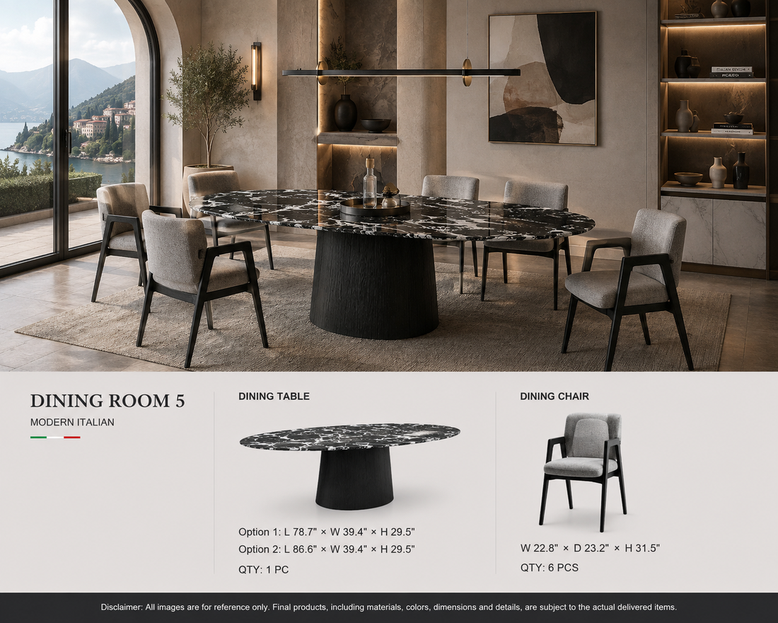 MODERN ITALIAN DINING ROOM