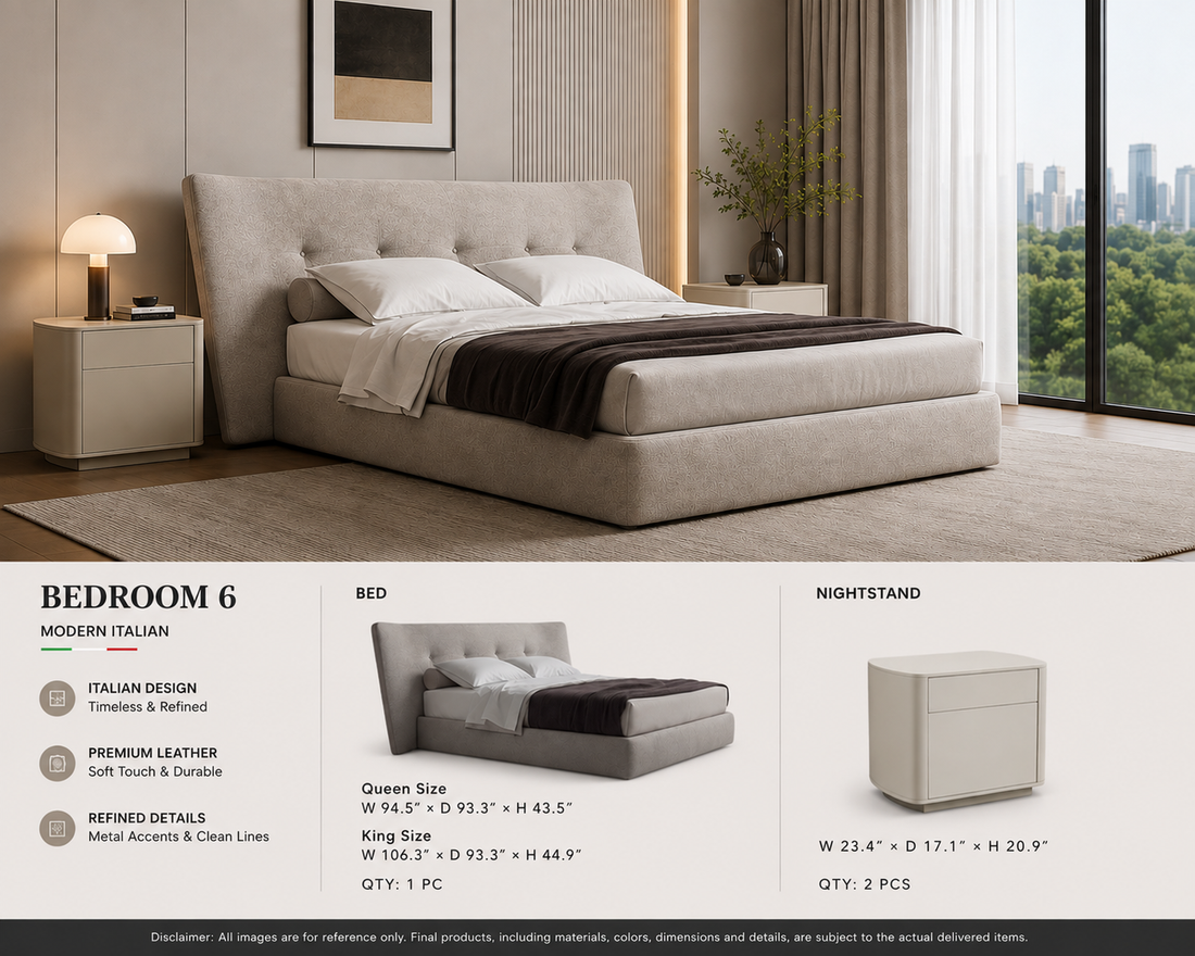 MODERN ITALIAN BED ROOM 1