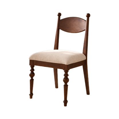 Upholstered Office Chair / Wood Chair — H20-AG617
