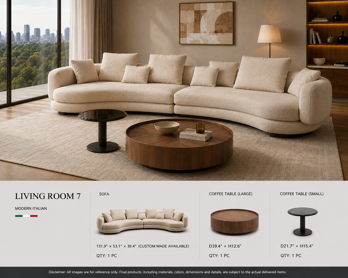 MODERN ITALIAN LIVING ROOM