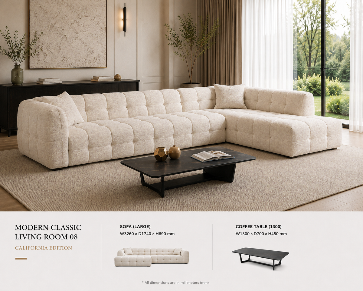 MODERN CLASSIC LIVING ROOM