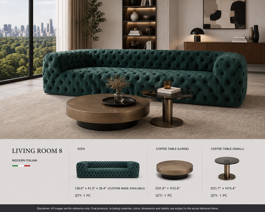 MODERN ITALIAN LIVING ROOM