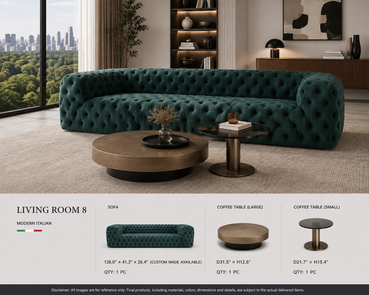 MODERN ITALIAN LIVING ROOM
