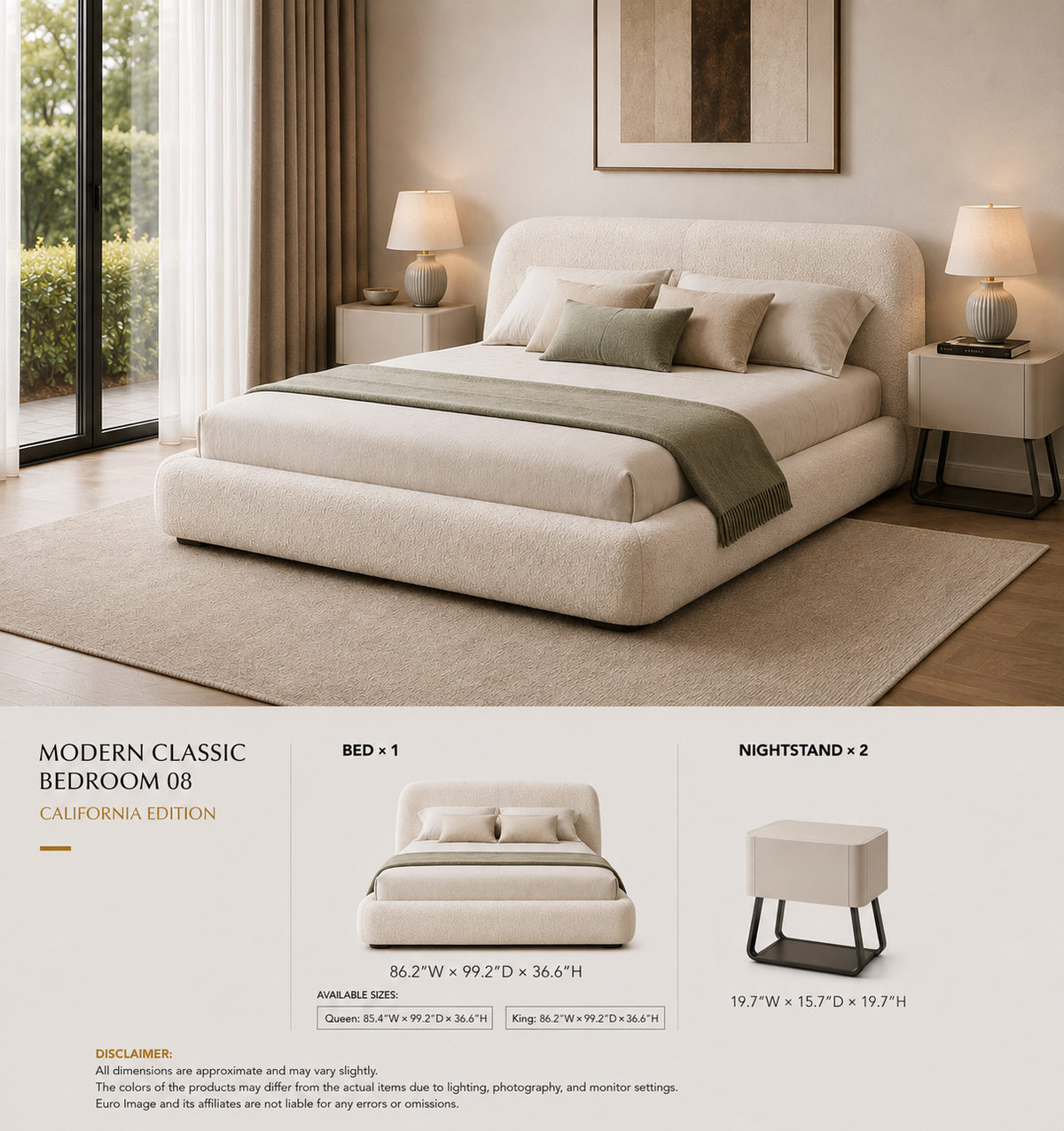 MODERN CLASSIC BED ROOM 01