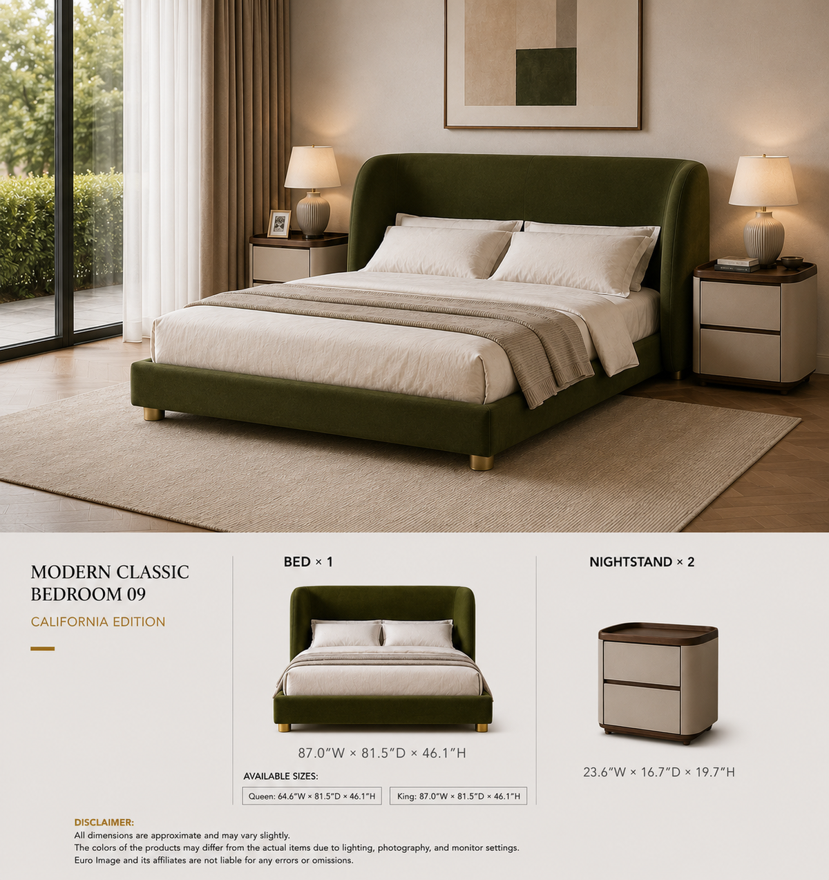 MODERN CLASSIC BED ROOM 01