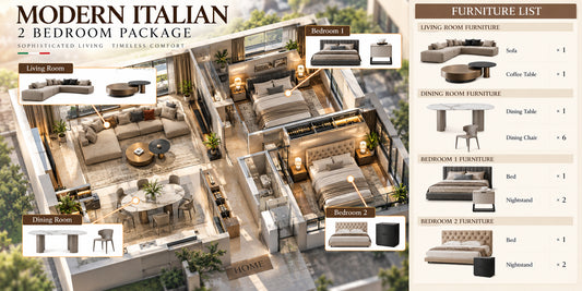 Modern Italian - 2 Bedroom Package