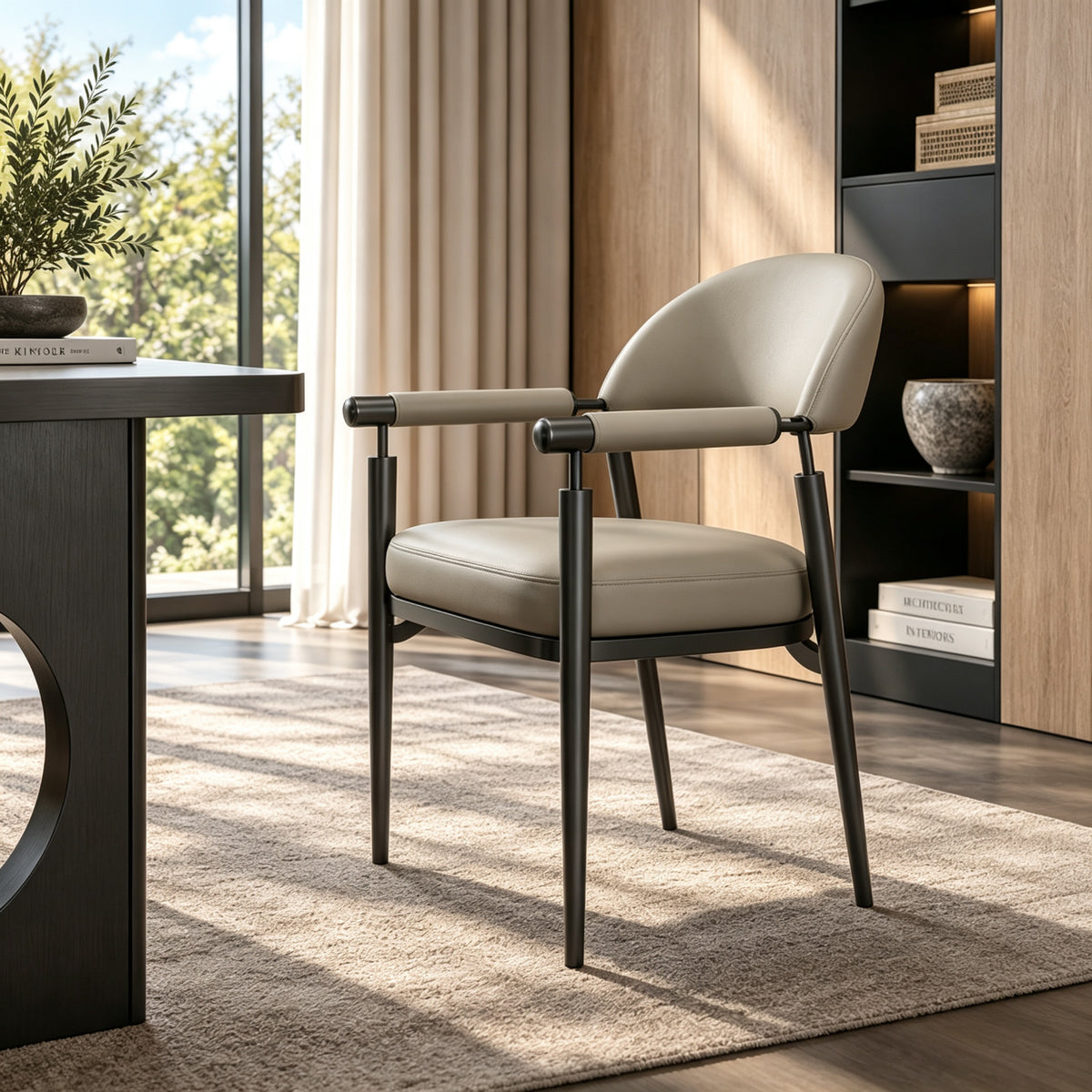 Upholstered Office Chair — B84-1077Y
